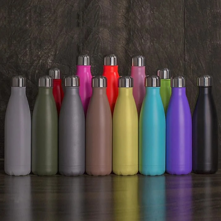 Newest Stainless Steel Water Bottle Double Walled Vacuum Insulated, BPA Free, Reusable Leakproof Water Bottles for Kids Sport