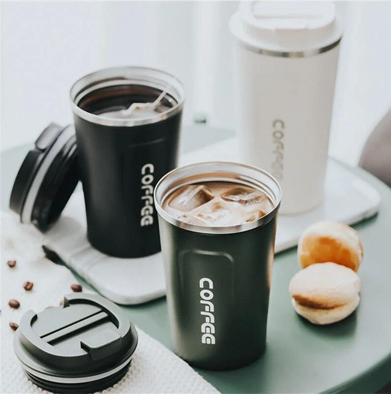 380ml 510ml Double Wall Vacuum Coffee Cup